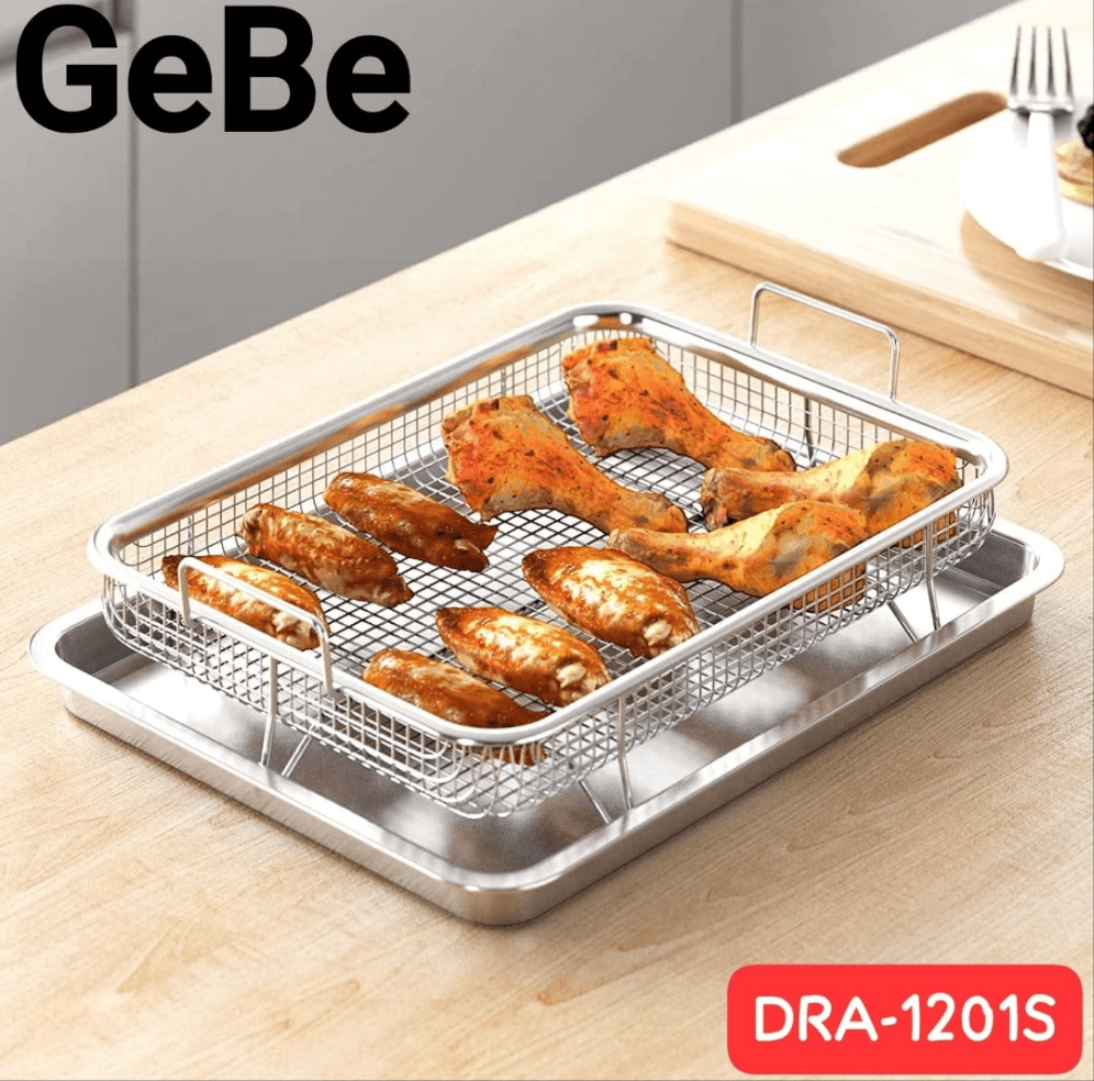 Air Frying Basket & Tray Set