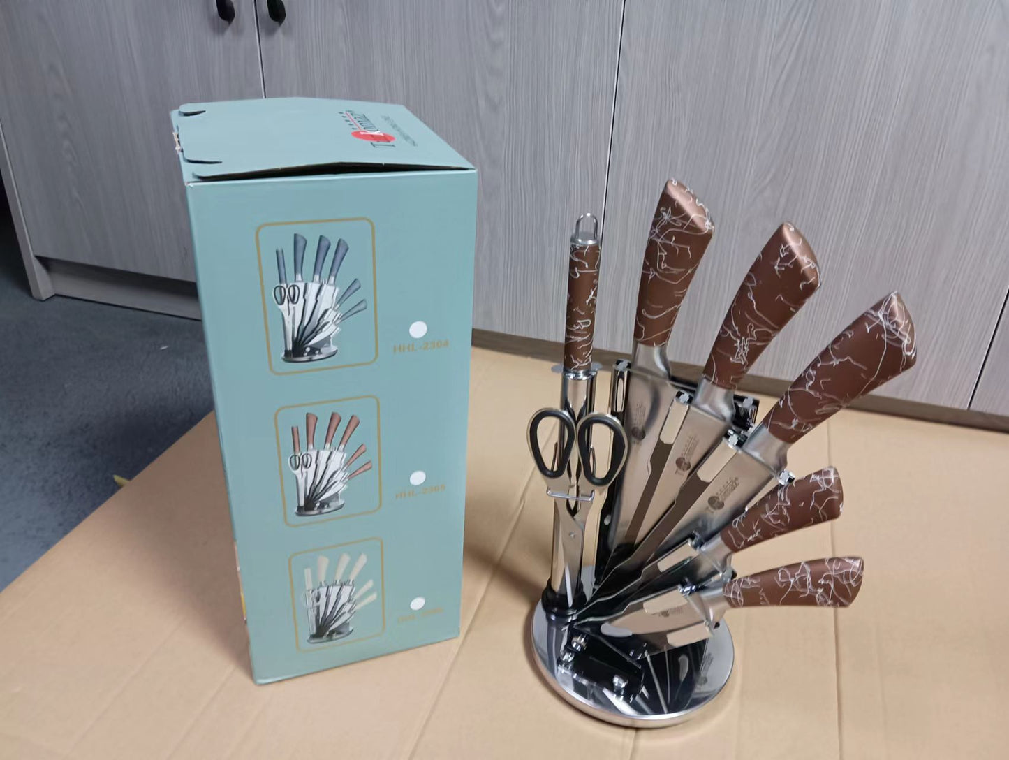 8Pcs Kitchen Knife Set