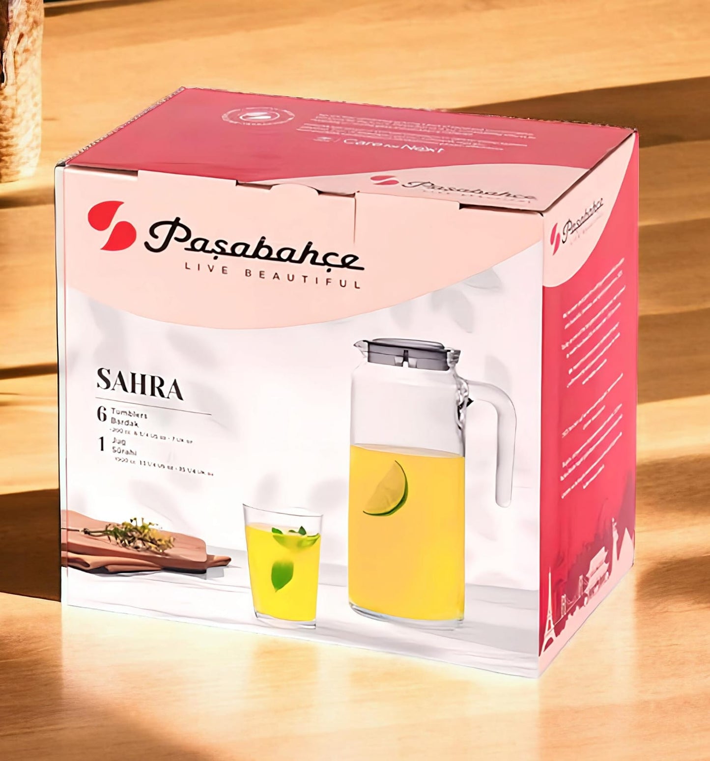 96396 Pasabace 7 in 1 tumbler set