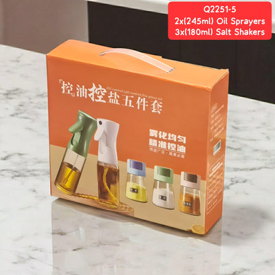 5in1 Oil Dispenser set