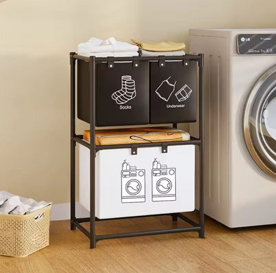 FOLDING LAUNDRY BASKET