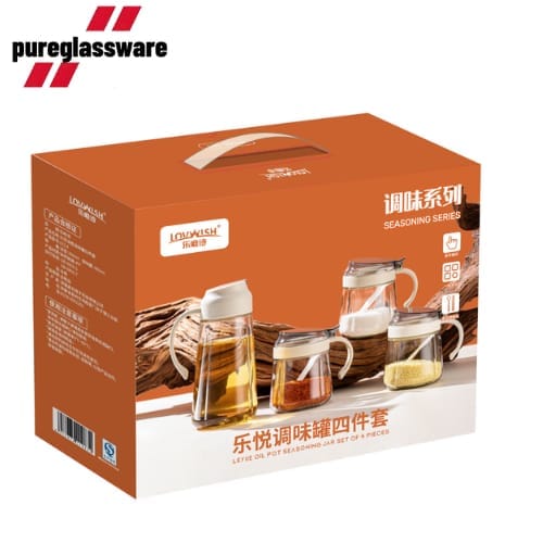 Oil Pot Seasoning Jar Set KW9184RB