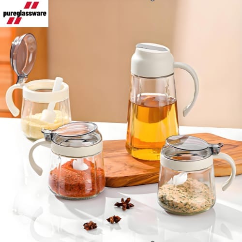 Oil Pot Seasoning Jar Set KW9184RB