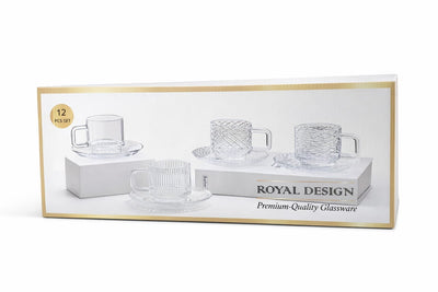 12 pcs Glass Coffee Set KW6702VD