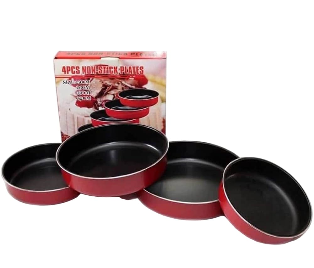 4 PCS NON STICK PLATES kt2403