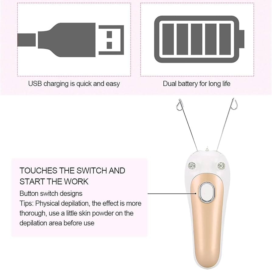 RECHARGEABLE HAIR REMOVER