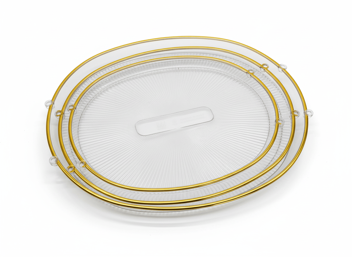 3PCS PLEXI TRAY SET kt2404