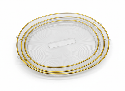 3PCS PLEXI TRAY SET kt2404