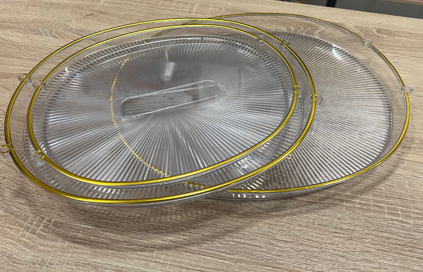 3PCS PLEXI TRAY SET kt2404