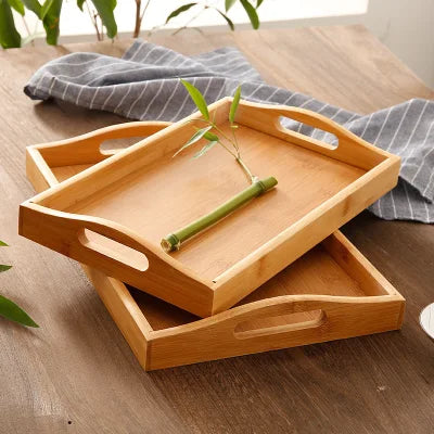 Bamboo Serving 3pcs Tray