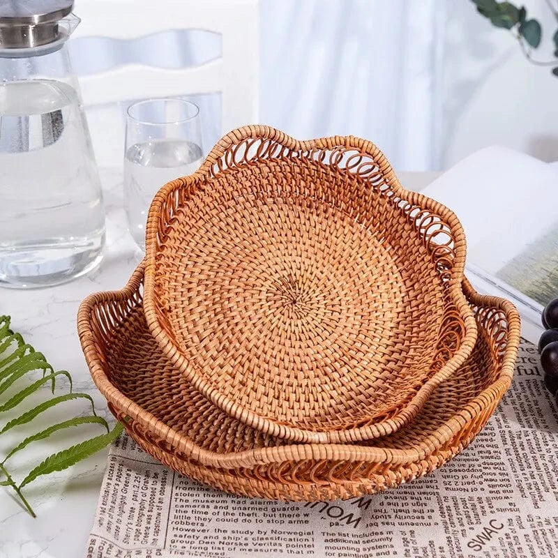 Hand-Woven Storage Basket 3PCS Set HA1298
