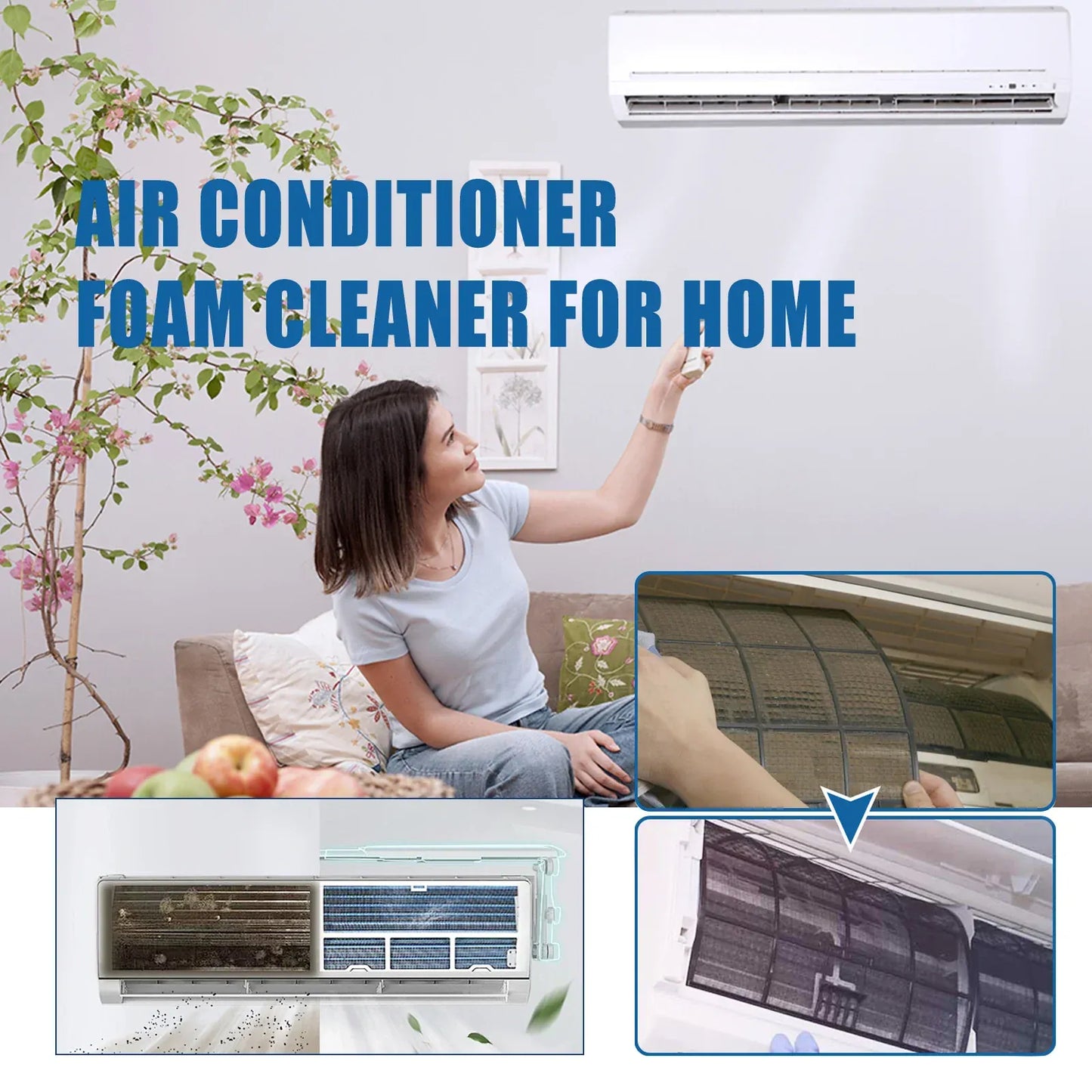ROCKIYA AIR CONDITIONER CLEANER - EA1161