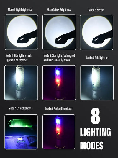 Magnetic Emergency LED Flashlights