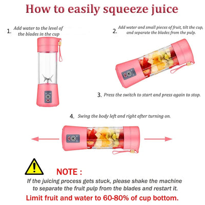 Portable Juicer Blender 4000mah