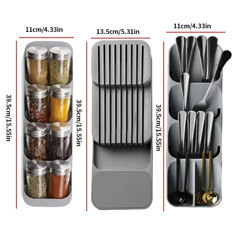 Kitchen Drawer Cutlery Storage KT2412