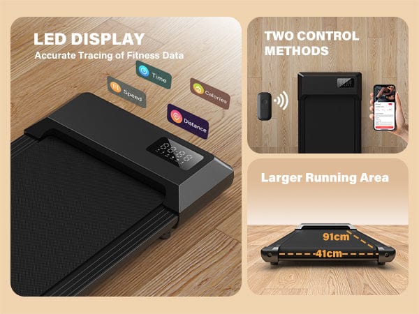 WALKING & RUNNING  PAD TREADMILL FT910⁶