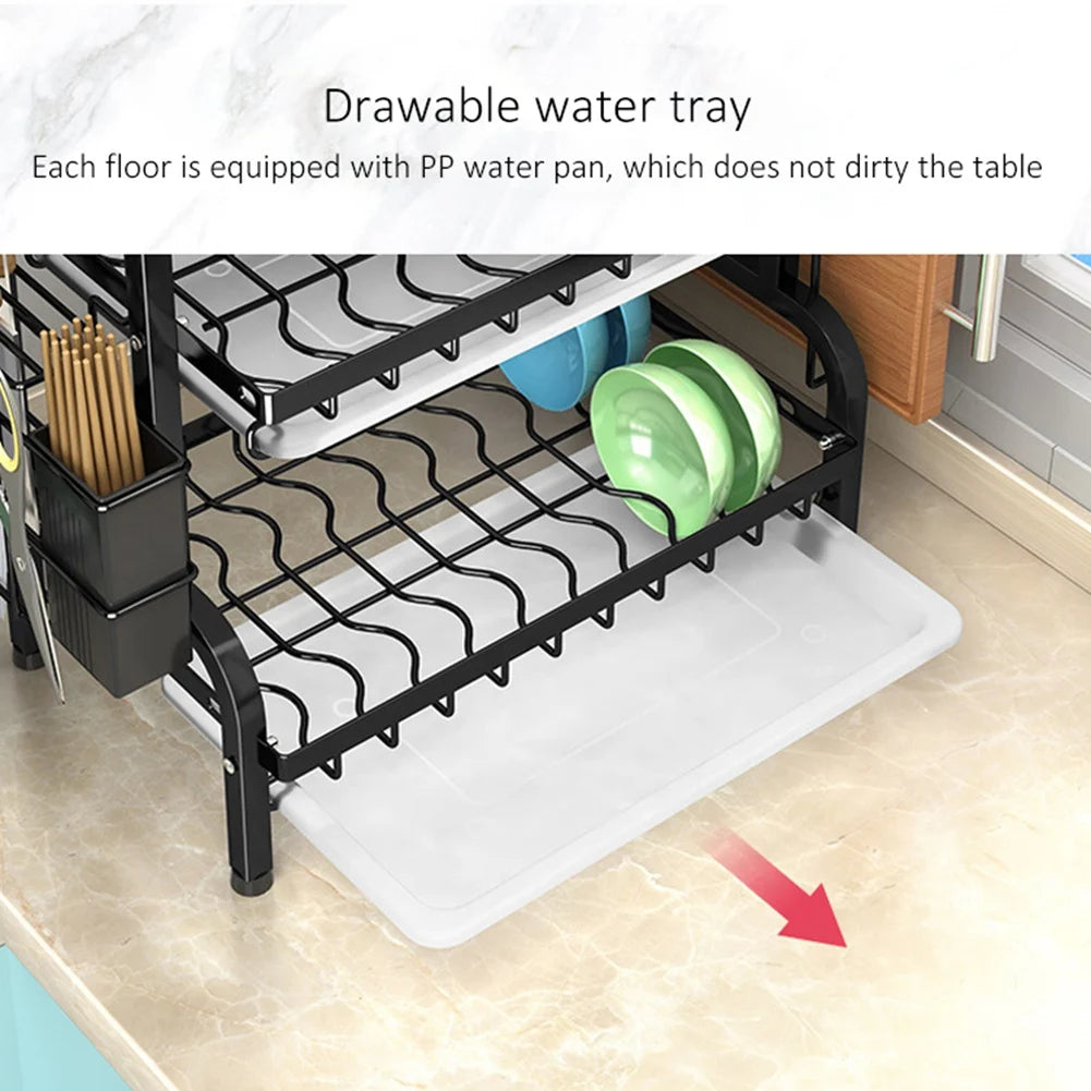 3-Tier Dish Drying Rack