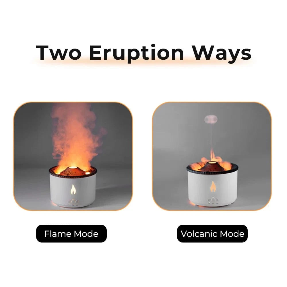 Volcanic Flame Humidifier and Diffuser HA1120
