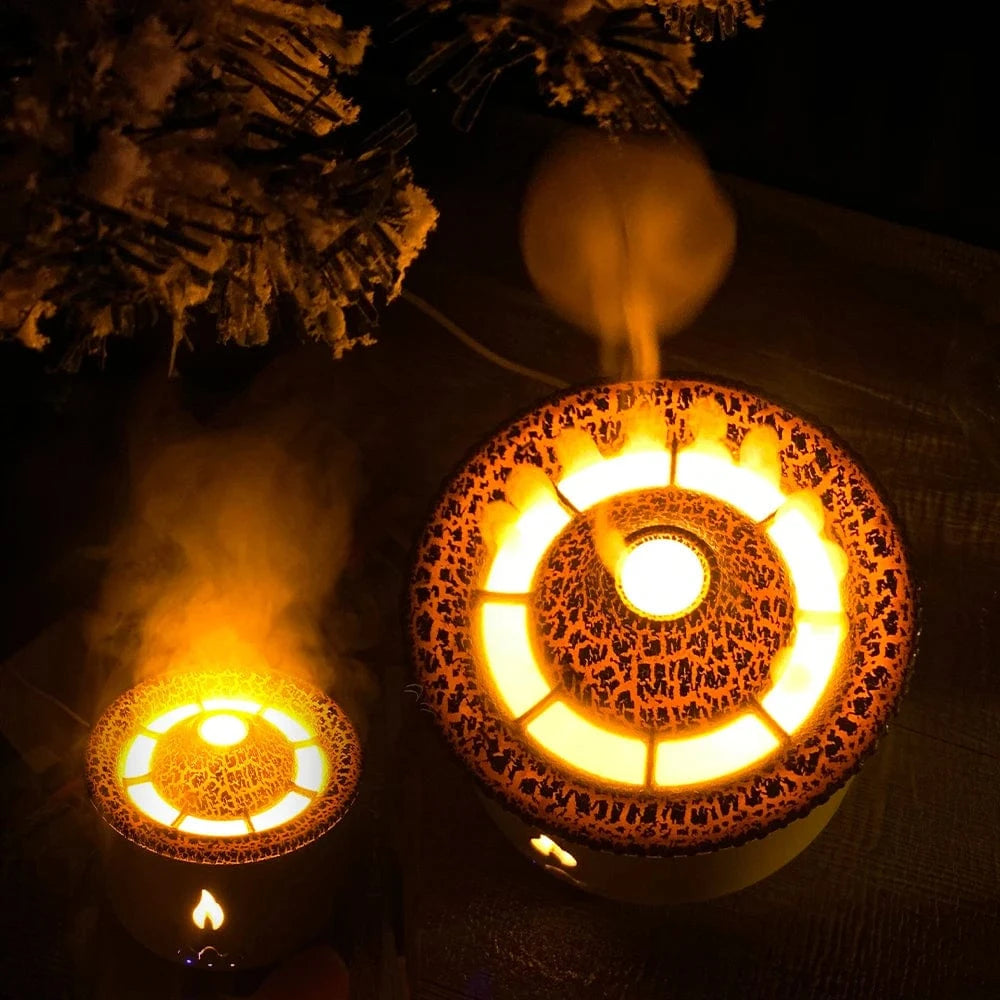 Volcanic Flame Humidifier and Diffuser HA1120