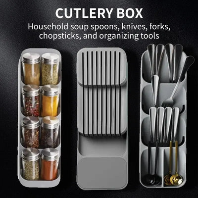 Kitchen Drawer Cutlery Storage