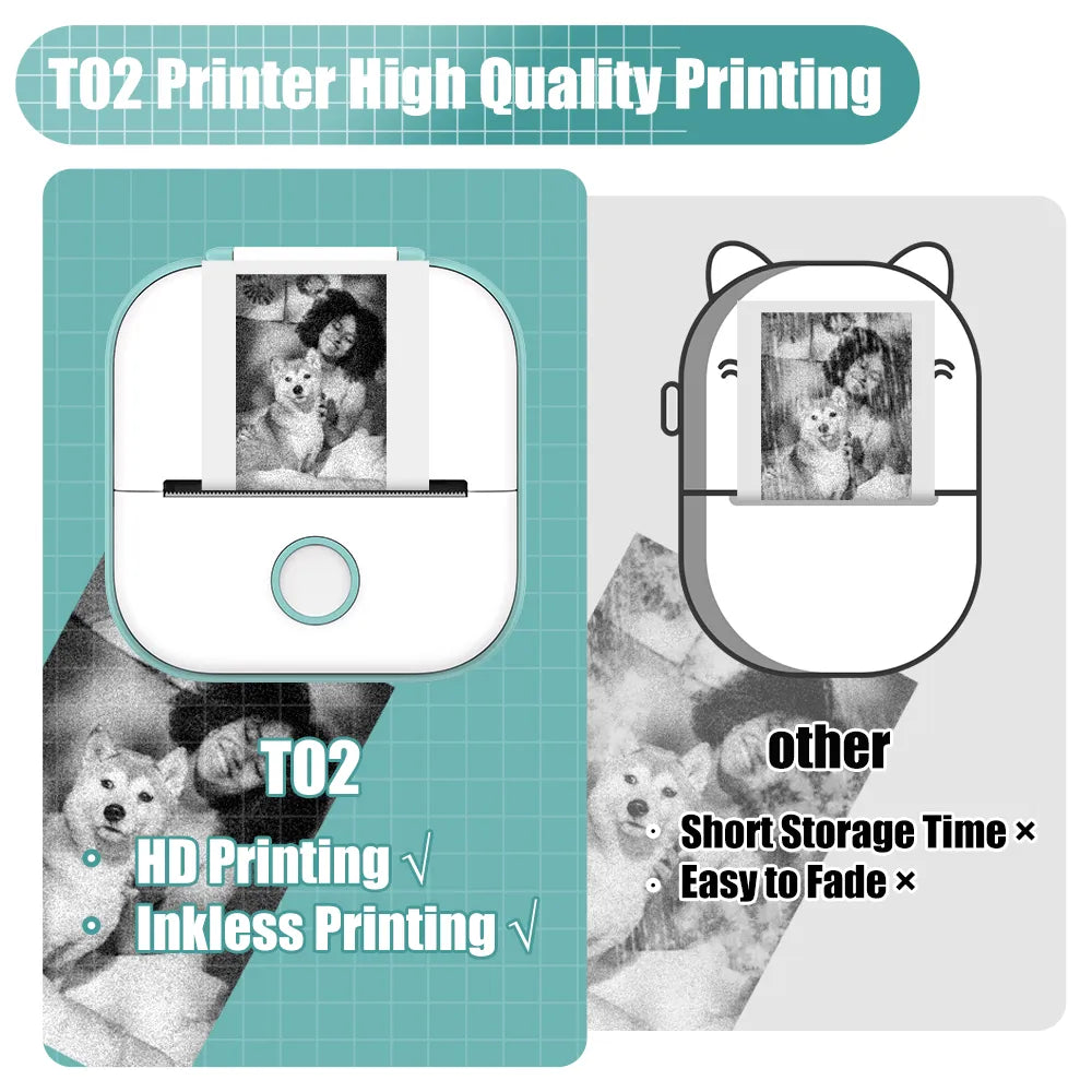 Phomemo T02 Portable Printer FR1585