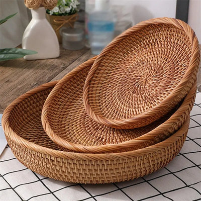 Handmade Rattan Storage Basket set FR1699