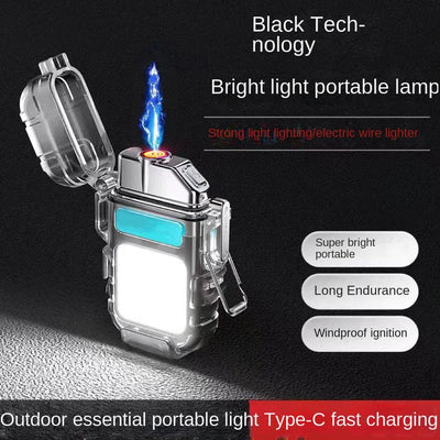 LED Flashlight Cigarette Lighter