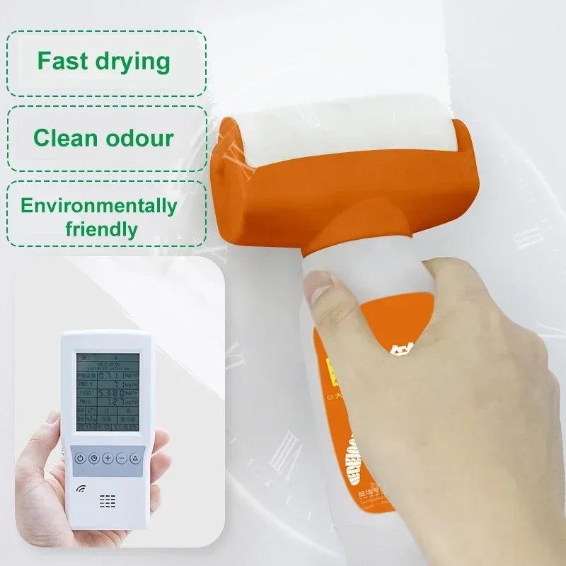 WHITE PAINT ROLLER CORRECTOR