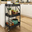 3 Layers foldable Storage Trolley