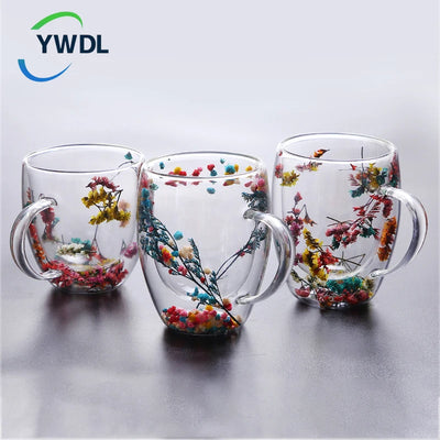 350ML Double Glass MUG FR1703