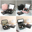 Makeup bag with mirror led