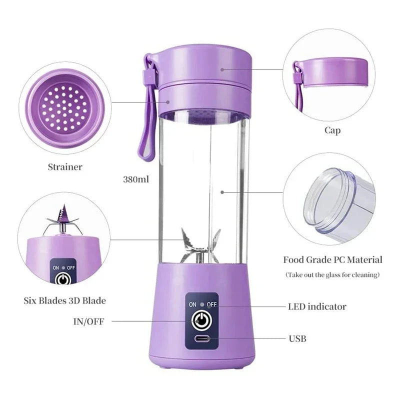 Portable Juicer Blender 4000mah