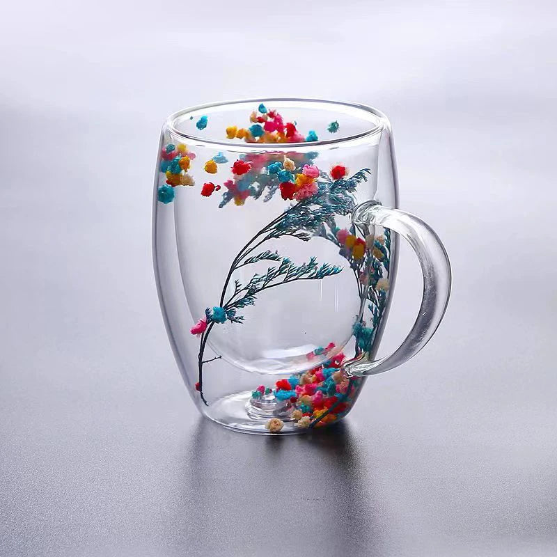 350ML Double Glass MUG FR1703