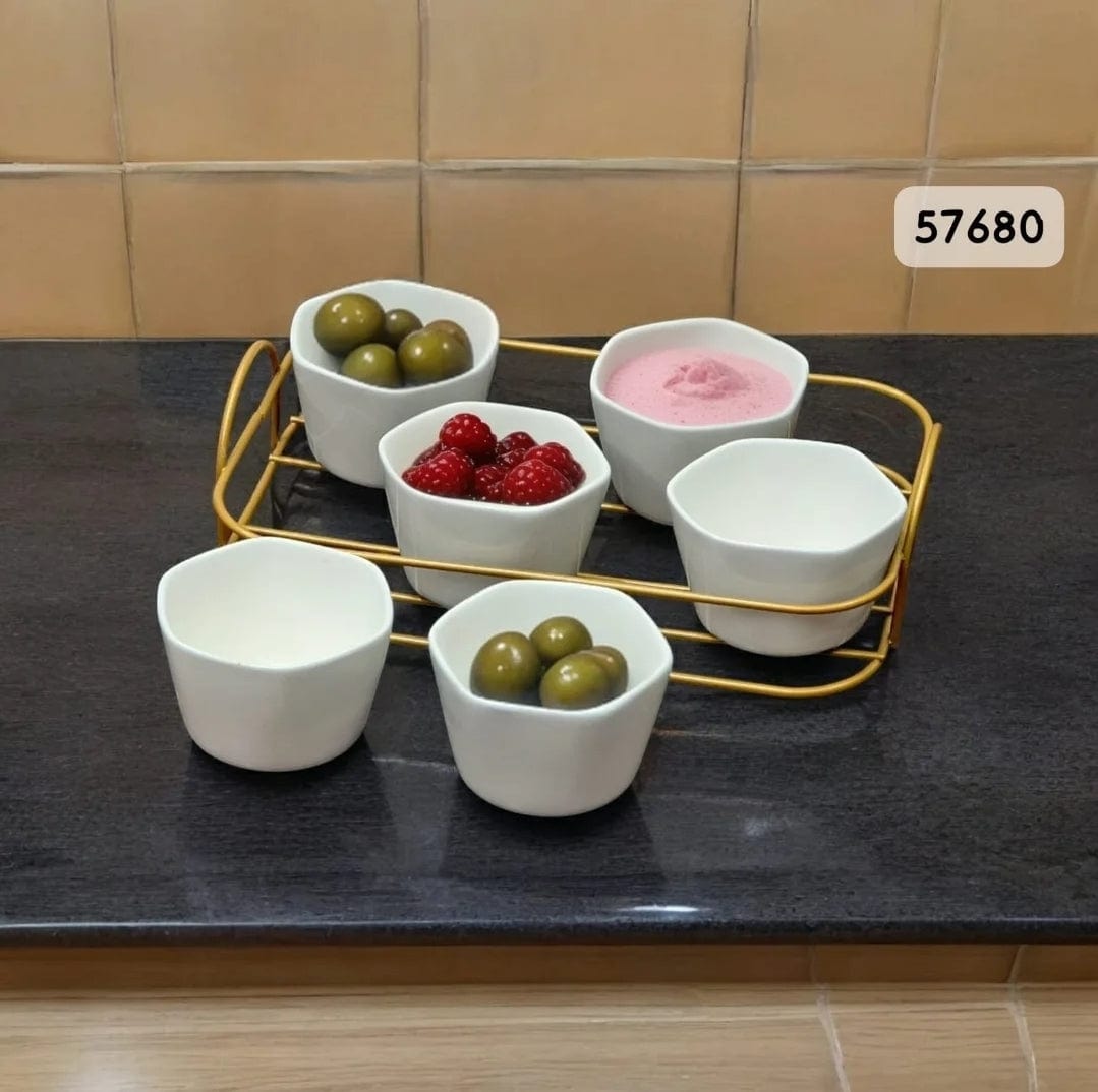 Ceramic Plastes with stand