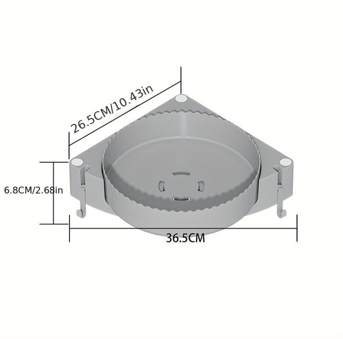 ROTATING CORNER SHOWER ORGANIZER HA2701