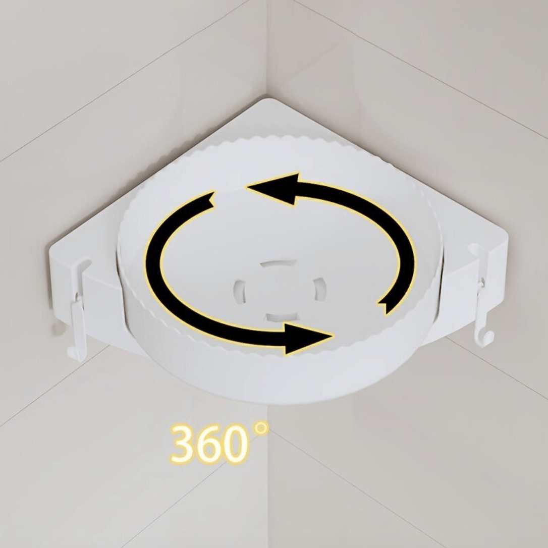 ROTATING CORNER SHOWER ORGANIZER HA2701