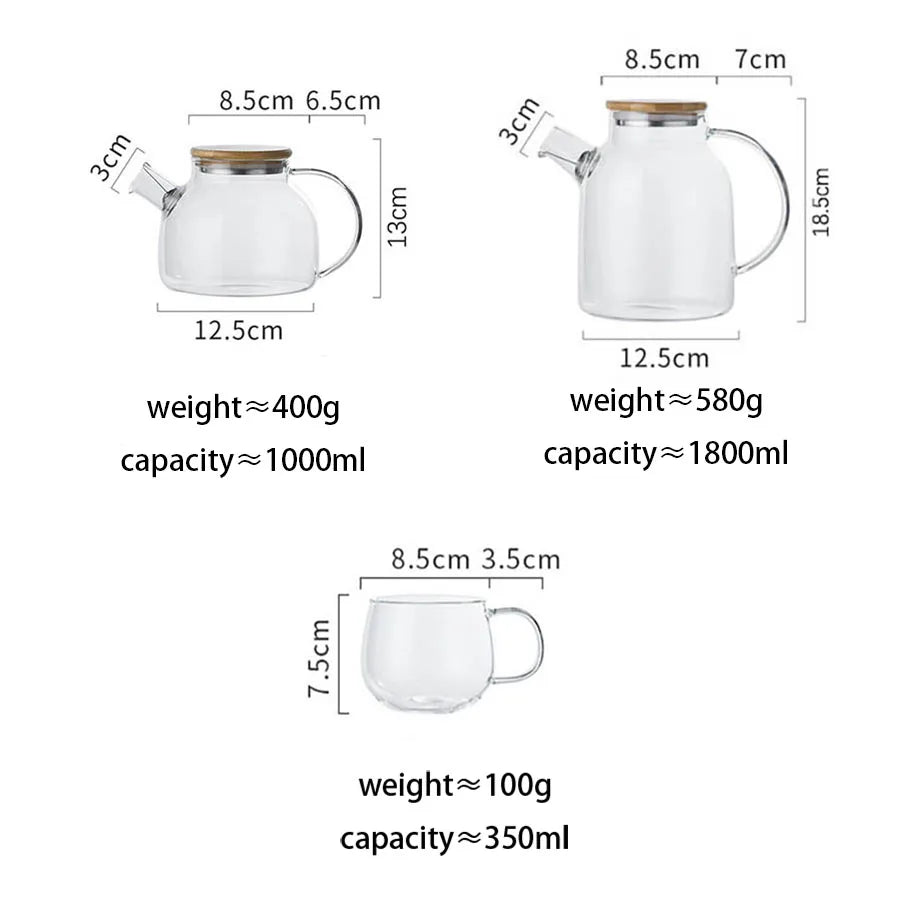 Thermo resistance Tea Pot FR1683