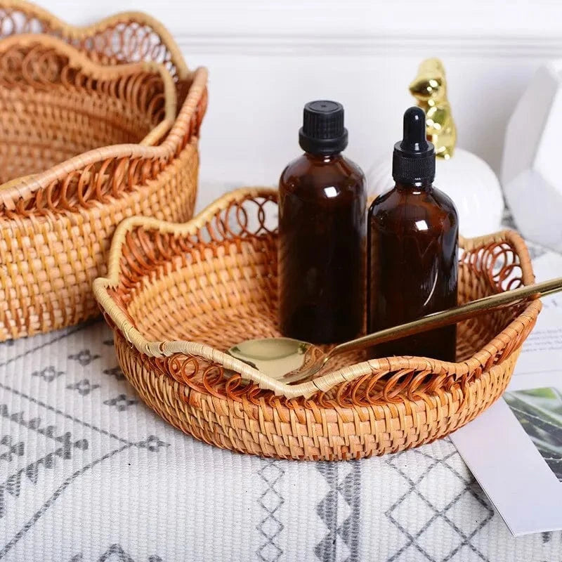 Hand-Woven Storage Basket 3PCS Set HA1298
