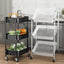 3 Layers foldable Storage Trolley