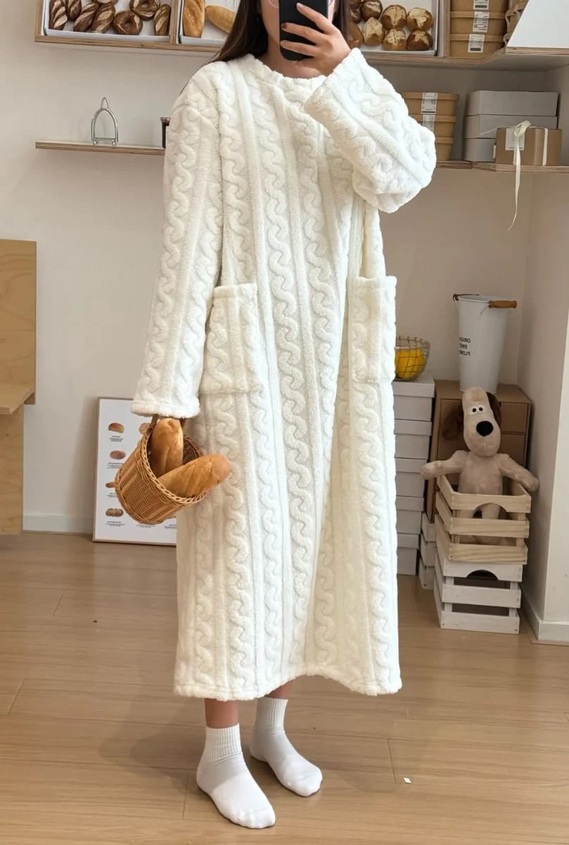 VELVET SLEEP DRESS HA2296