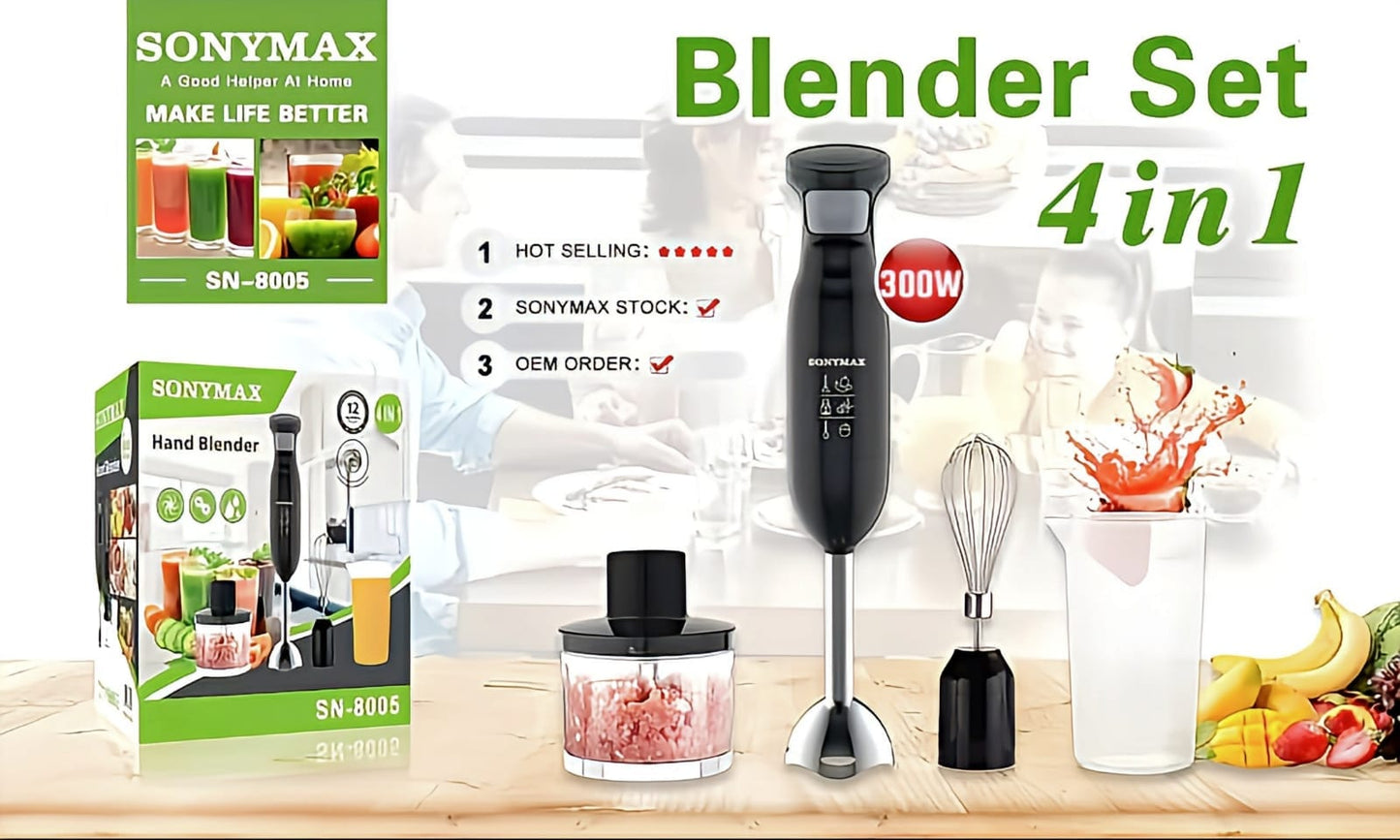 Hand Blender Set 4in1 FR1817