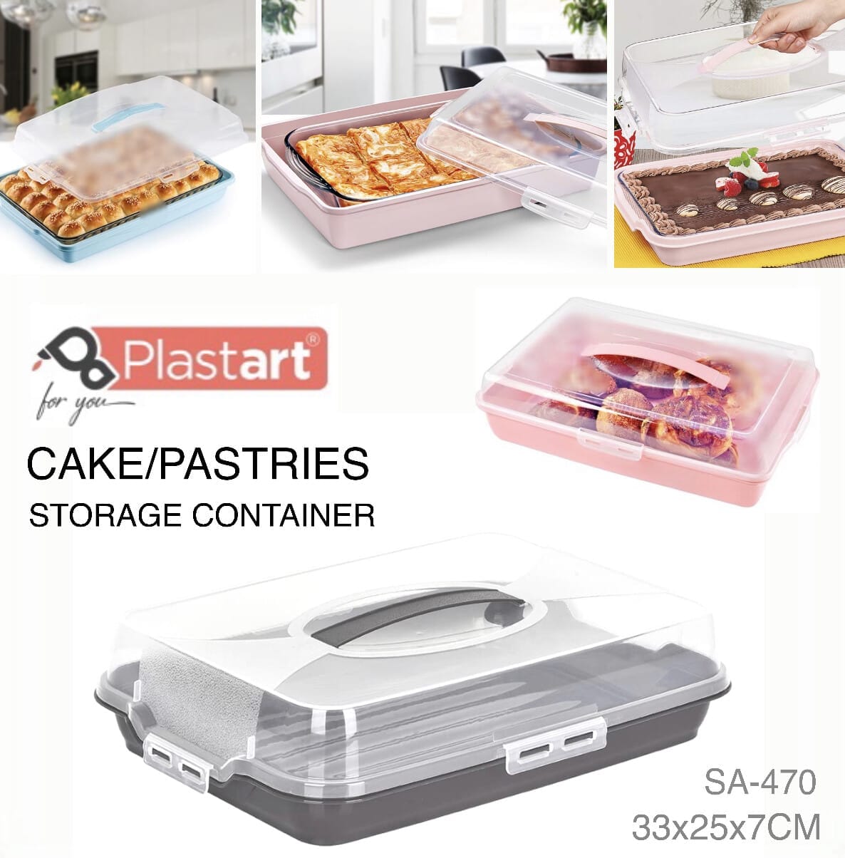 FRESH CAKE STORAGE CONTAINER KT1195
