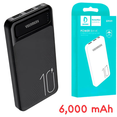 DP-09 6,000 mAh Power Bank