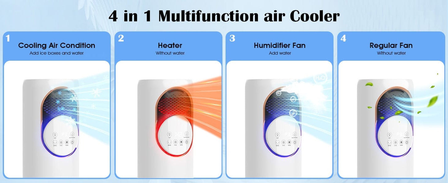 5in1 Tower Fan Cooler