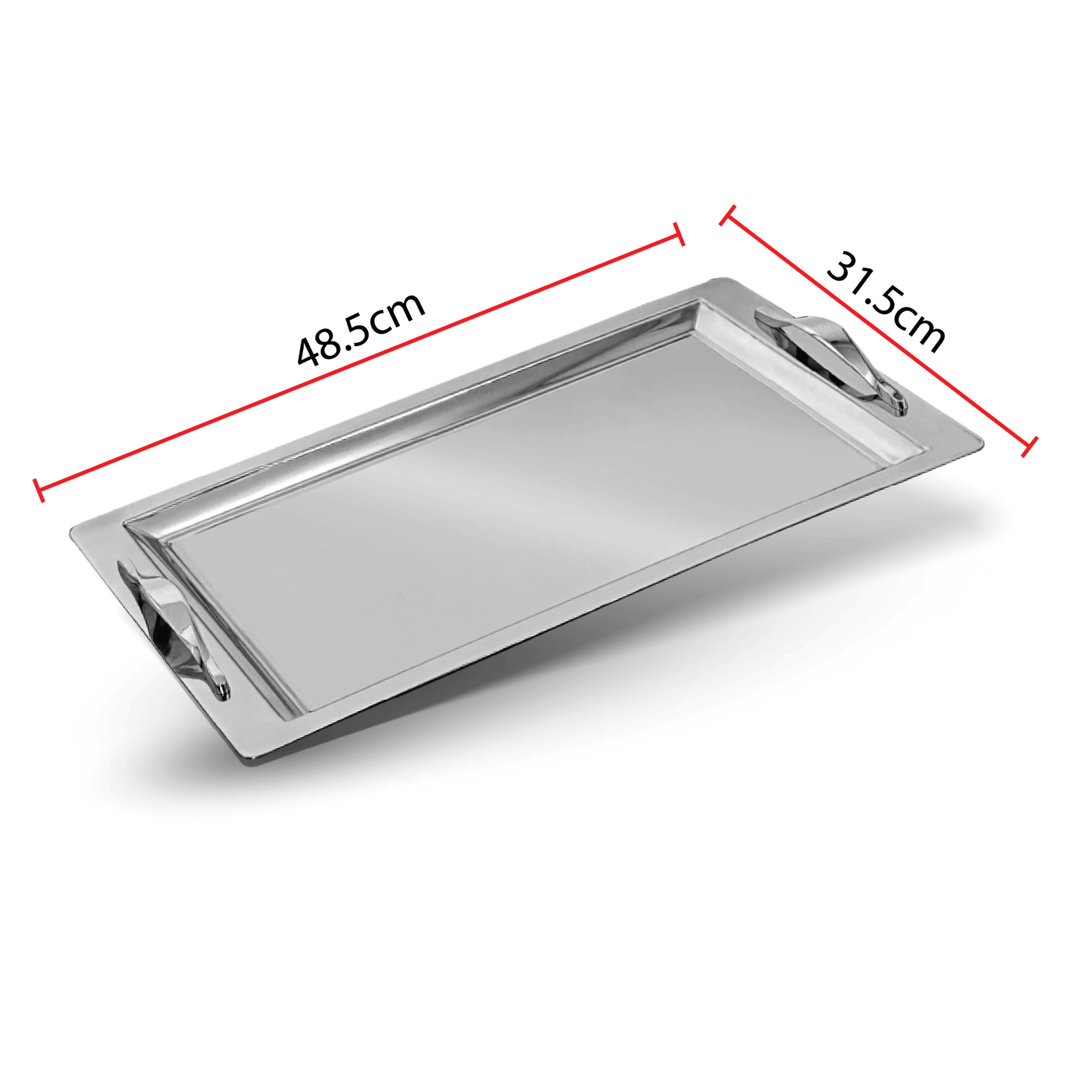DORSCH LUXE SILVER SERVING TRAY