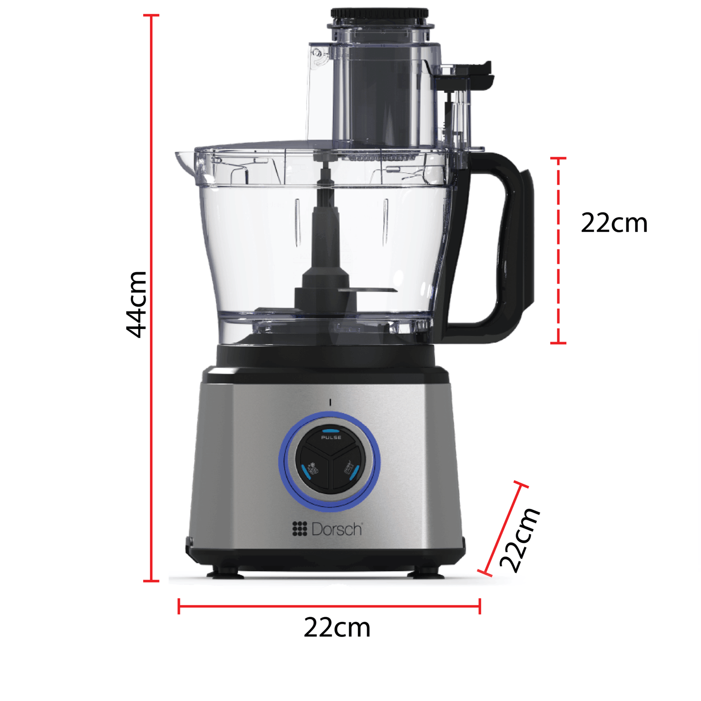 DORSCH FOOD PROCESSOR– 1000 W