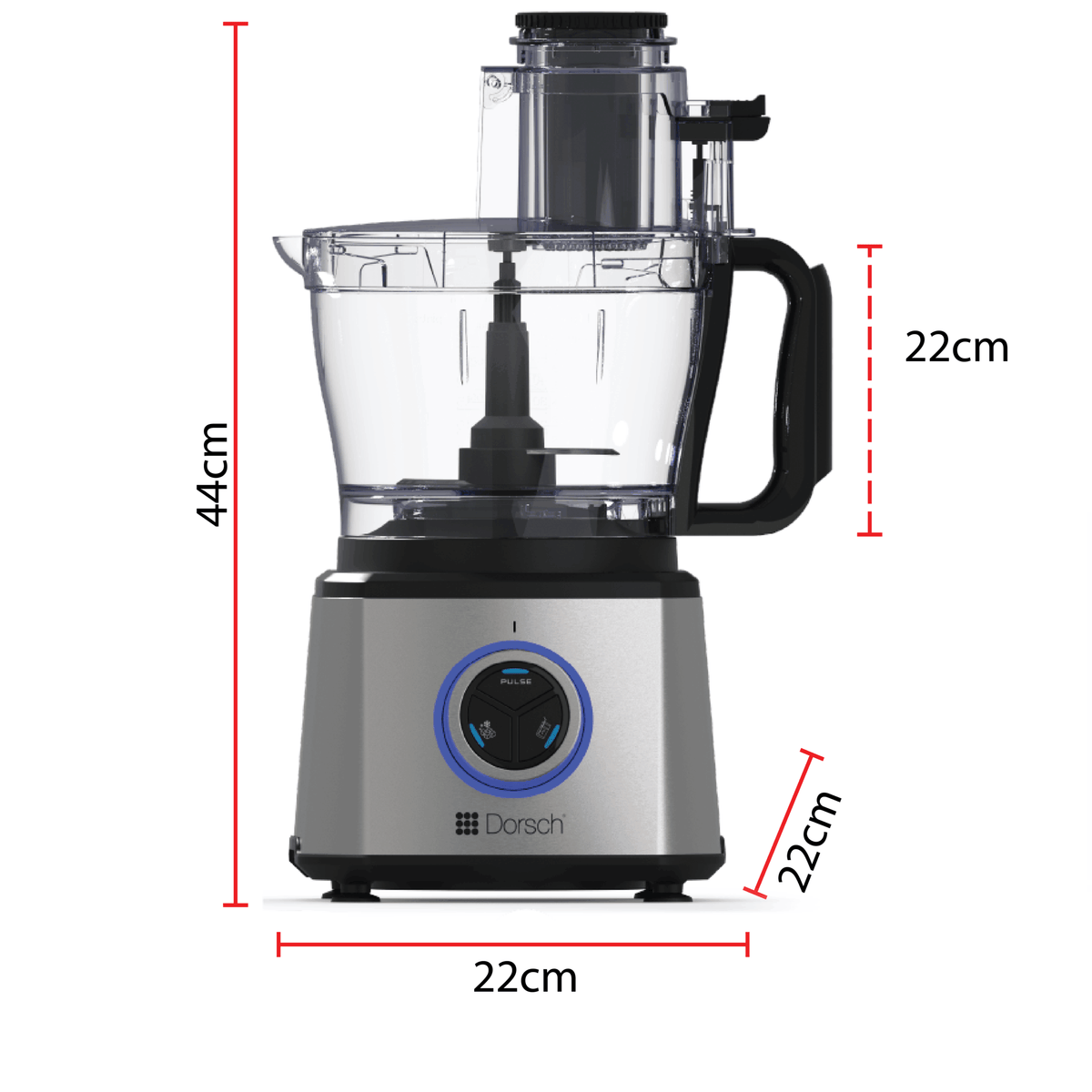 DORSCH FOOD PROCESSOR– 1000 W