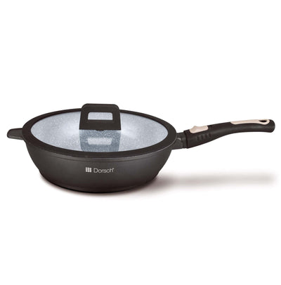 DORSCH NON STICK DEEP SAUTE PAN WITH LID
