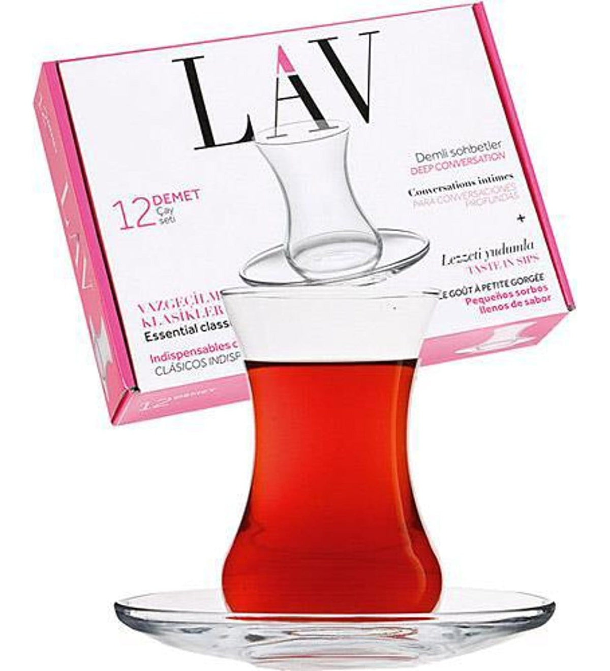 LAV 6cups Tea Set DEMETS1 KT1286