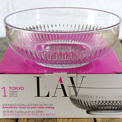 LAV TOK287 Glass salad bowl  1500 ml